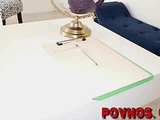 Wow, Check This Latina Teen Slut Riding Cock Hard in POV Blowjob Action!