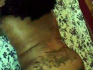 hazelnutxxx performs ass shaking in black hood ebony style