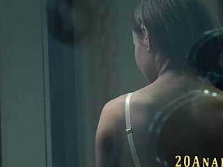 ass licked babe gets spermed after wild action