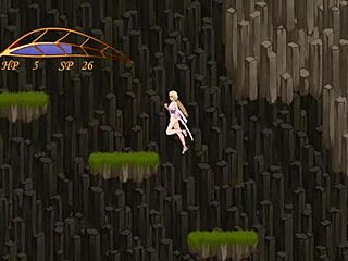 哇！动漫女巫在森林被触手困住！