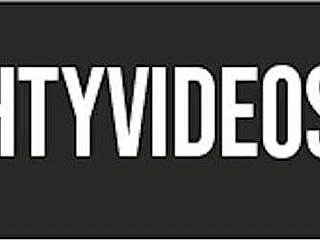 Babi Fantinni Gives Detailed Blowjob To Nerd On Webcam Reality Show