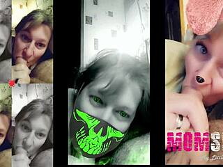 Blondi kypsä leikkii nuorella huoralla kotivideolla