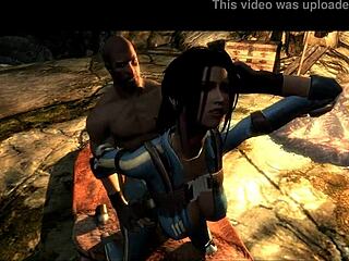 Jessica the vault girl gets fucked hard in jumpsuit!