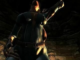 Jessica the vault girl gets fucked hard in jumpsuit!