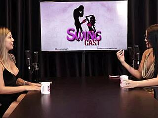 Busty Redhead Babe Stars with Muscular Strangers in Wild Scene