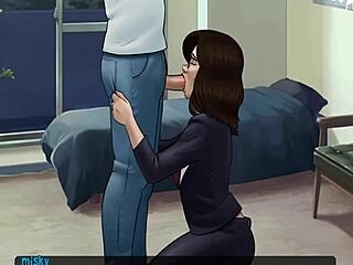 Amateur Anal Teen 18+ - Hot Milf Big Tits Blowjob As Payment Cum In Mouth