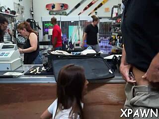 Breathtaking Minx Stars in Raw Reality Movie Scene Filming