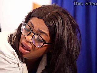 Hard pounding with a massive rod—oh, what a thrill!