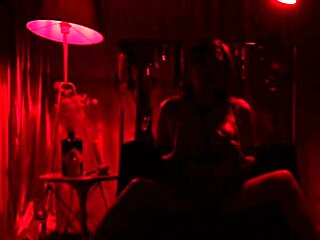 brunette masturbates under domination in webcam session?