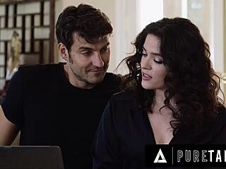 why does kinky babe victoria voxxx seduce the it guy?