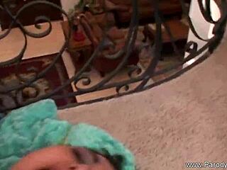 Latinka divlja sa crnim kurcem