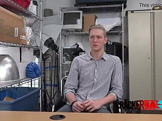 Teen Gay Cracker Suggestively Blows Gay Black Monster Cock