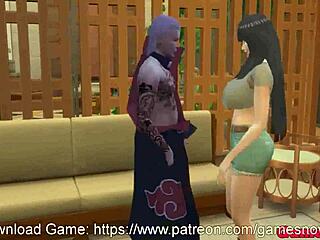 Hidan and Hinata in Naruto Hentai Ep 4 Oral and Hard Fucking