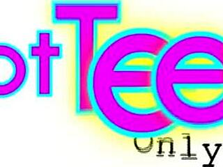 Teen lizzy james has a great fuck in her panties, bent over and screaming.