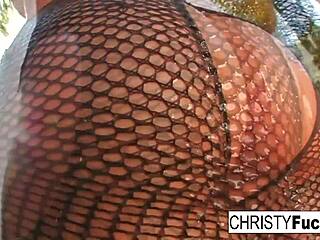 Christy Mack provocative tattooed figure in this steamy gallery