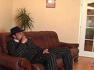 the boss is fucking bella simona's ass in public