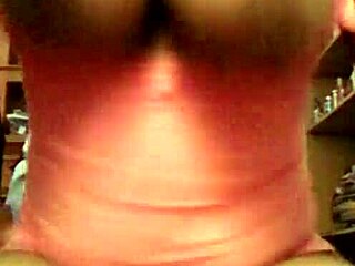 Beautiful black tits bouncing amazingly while she rides hard.