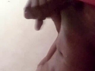 xvkendollar2 masturbating furious big black cock until cumshot 😈