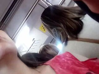 candid teen 18+ caught on hidden cam in street