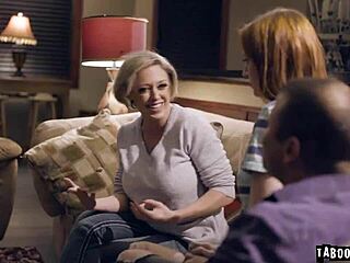 Swap Teen 18+ Maya Rides Cock While Dee Gets Railed!