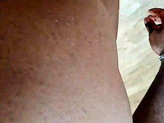 Black secretary masturbates at desk, caught by boss in public office