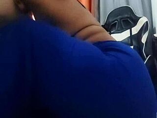 Alone with my stepaunt! What a tease!