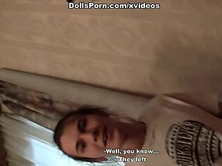 I can't get enough of this hot anal scene with the long-haired cutie