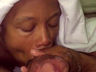 Sloppy Birthday Blowjob For Black Monster Cock