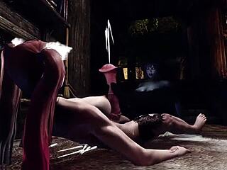 야, 페이가 엘라노르의 말자지 타는 거 볼래? 이 퓨타 액션 미쳤어!