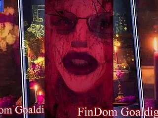 Slave Obeys Bold Financial Domination Instructions From Mistress With Glasses