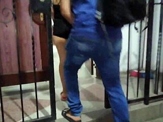 Tattooed Bbw Waits For Step Son To Fuck Her Ass