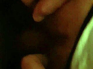 My wife's playful moment on the sofa.