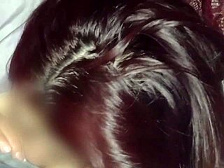 watching movies with my neighbor? i'll suck his dick while we do!