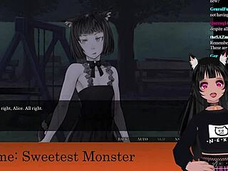 vtuber lewdneko plays sweetest monster part 2