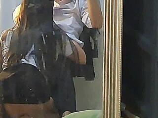 Asian Couple In Cosplay Costumes