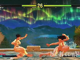 Chun Li Naked in Street Fighter - Big Ass and Shaved Pussy Exposed
