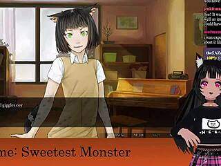 vtuber lewdneko plays sweetest monster part 2