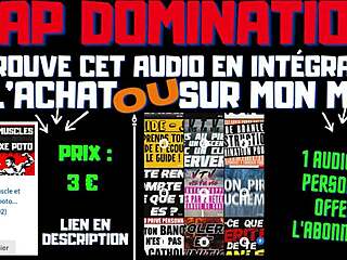 French bodybuilder seduces with muscular bareback moaning.