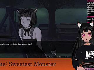 vtuber lewdneko plays sweetest monster part 2