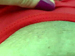 Latina Woman Masturbates with Large Toy