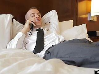 Glamorous Busty Shemale Fulfills Every Desire With Passionate Blowjob And Anal Action