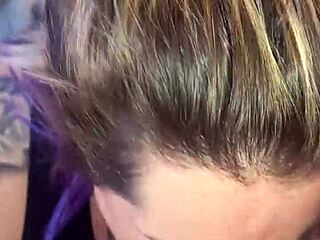 The girlfriend tells her friend, 'I love sucking hard cocks and swallowing cum'