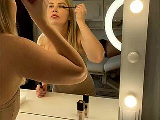 I'm getting ready to surprise my client with my sexy body