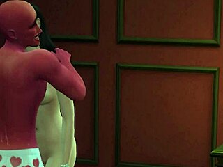 vampire bites young 18+ girl in uncensored 3d hentai sucking scene