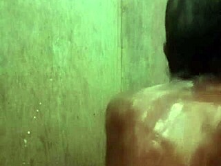 Girl and boy engage in hard sex play