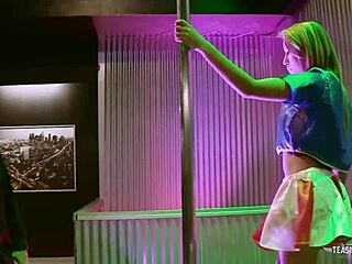 New Stripper Shows Off Her Sucking Skills to Boss