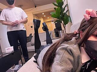 hey, naughty stepsis kana, you're such a tease!