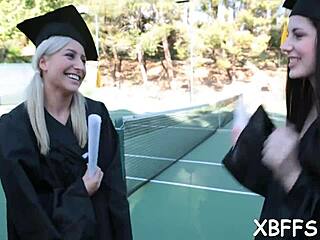 Avid BFFs Turn Into Super Hot Cowgirls Riding Hard