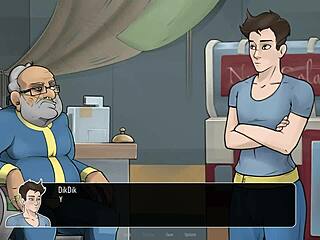 Caught sneaking around, they dive into deep vault 69 action.