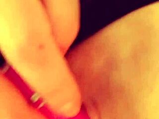 my first solo masturbation close-up orgasm